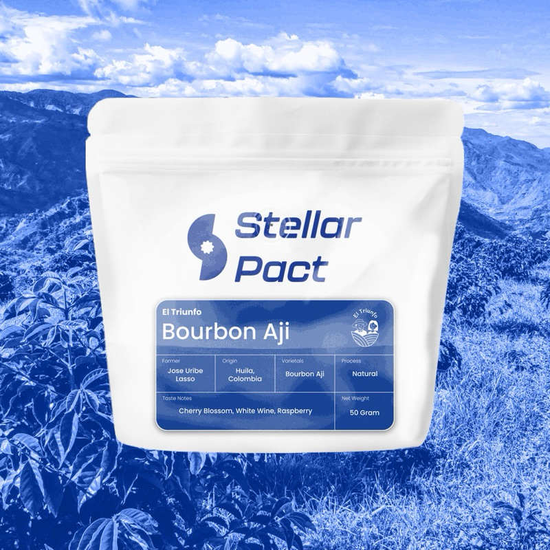 

Stellar Pact Kopi Arabika El Triunfo Bourbon Aji Natural - 50gr