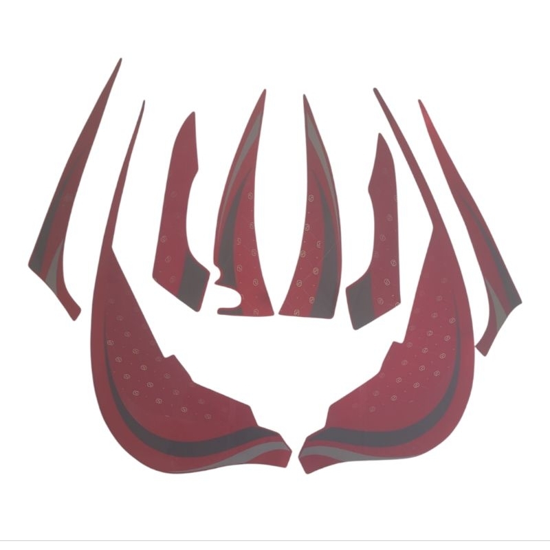 setriping honda scoopy  tahun 2023/sticker honda scoopy