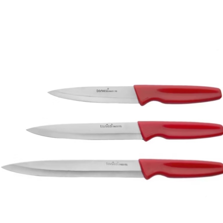 Pisau Dapur Tajam Stainles Merk Tanica Pisau Dapur Pisau Iris Daging Stainless Pisau Tanica