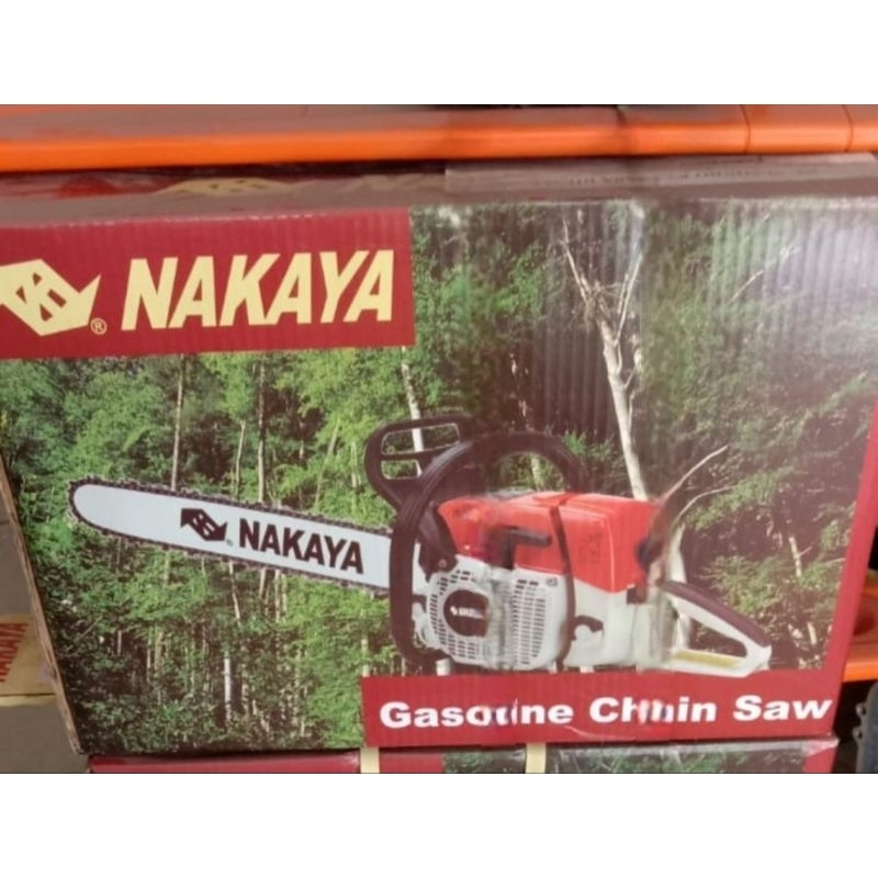 Gasoline CHAINSAW 381 NAKAYA Mesin Saja