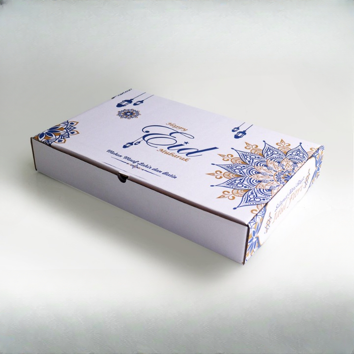 

(5 Pcs)Box Toples 500gr Isi 6 Dus Hampers Idul Fitri 44x29x7 Cm Kotak Hantaran Eid Mubarak