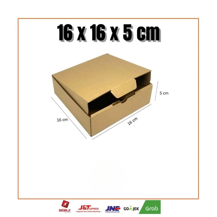

10 Pcs Dus Souvenir Kado Wedding Box Die Cut dan Easy Usage Ukuran 16 x 16 x 5cm