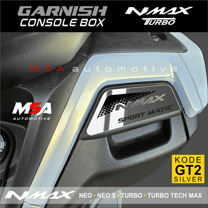 Granish consule box nmax turbo aksesoris nmax turbo