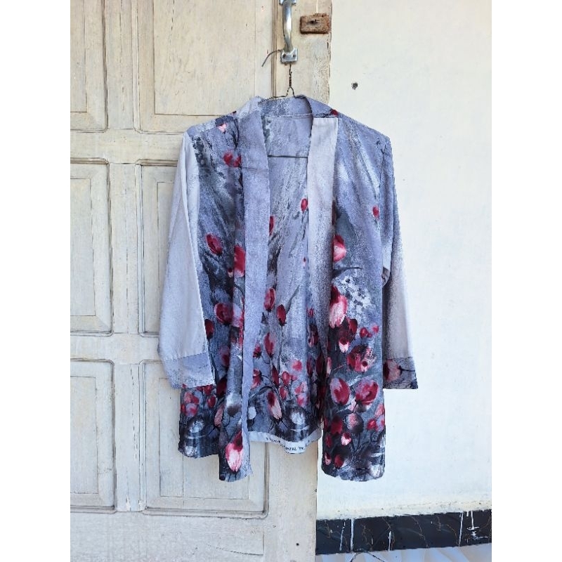 Outer cardigan wanita outer etnik brand