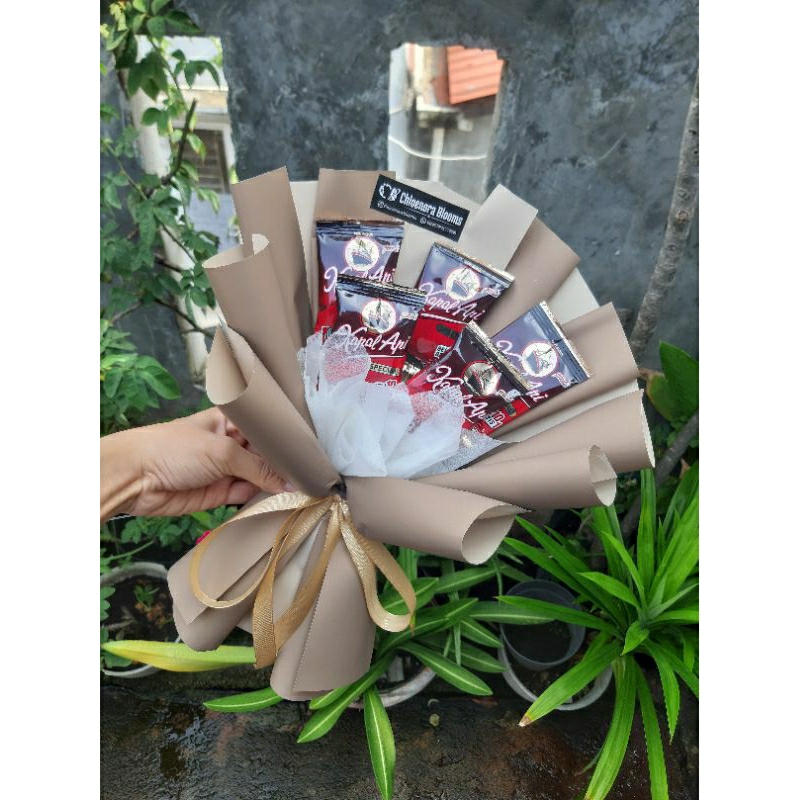 

BUKET KOPI MINI || buket custom snack buket wisuda buket hadiah buket ulang tahun || free request