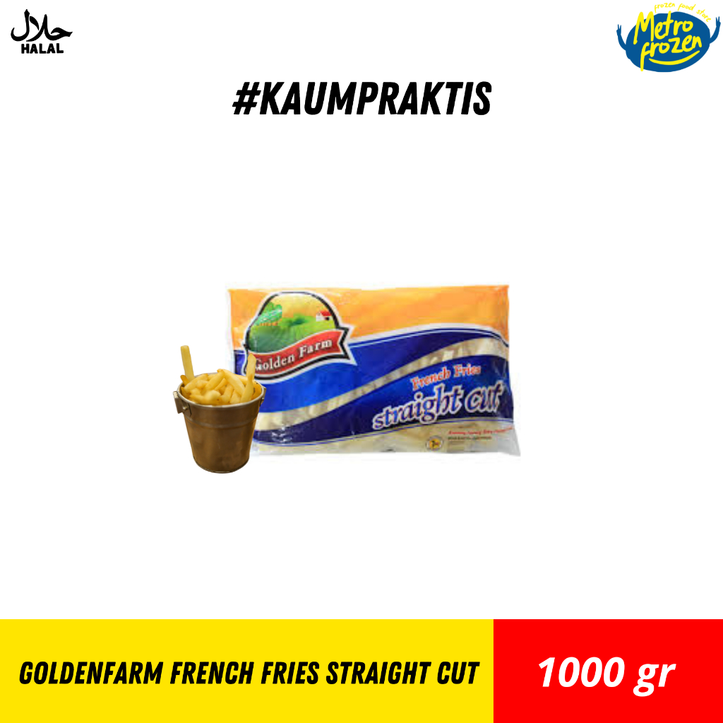 

GoldenFarm French Fries Straight Cut 1kg