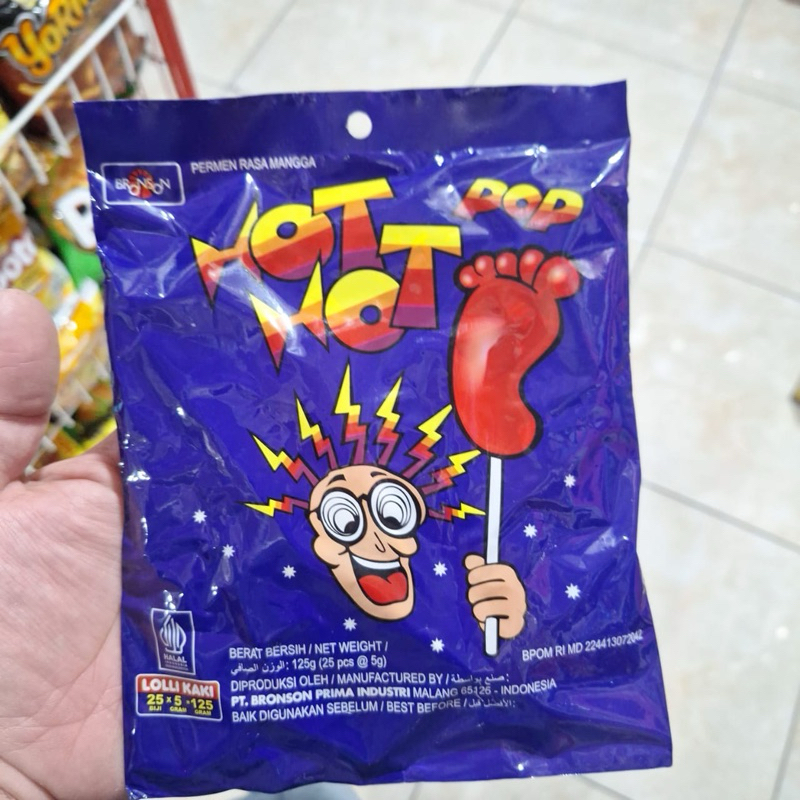 

HOT HOT POP permen 125gram / 25 pcs
