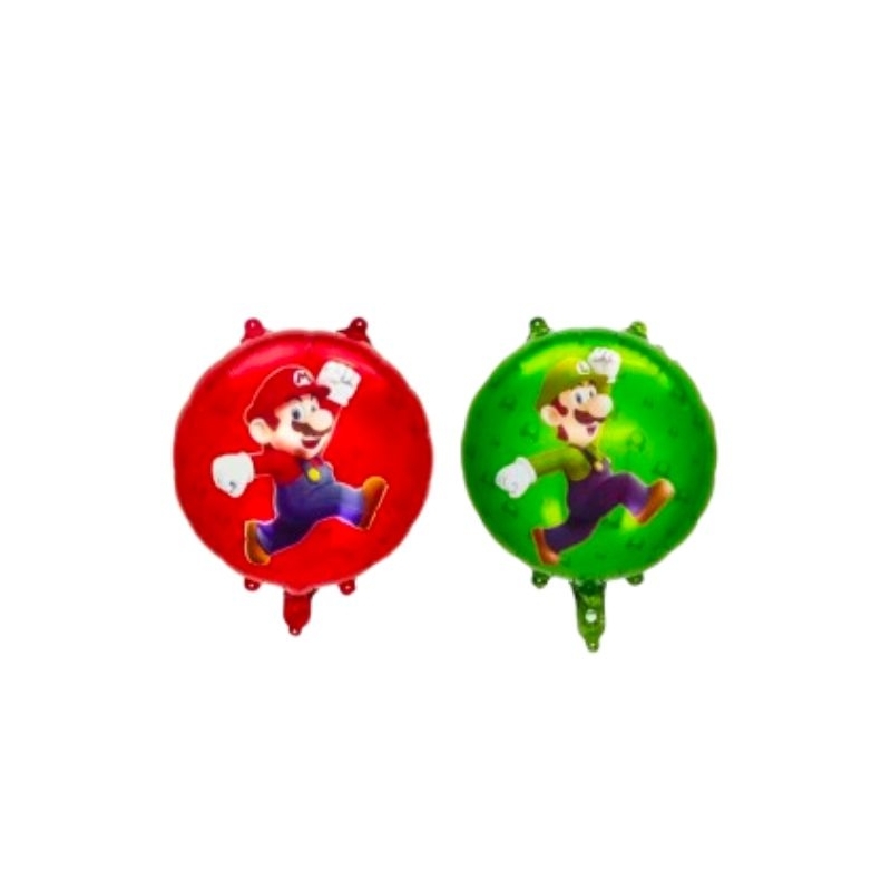 BALON FOIL BULAT MARIO LUIGI BB
