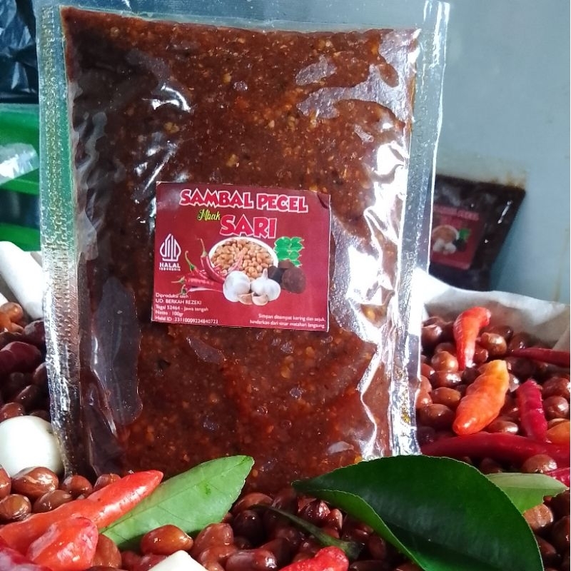 

sambal pecel bumbu pecel 250 gram,tanpa bahan pengawet