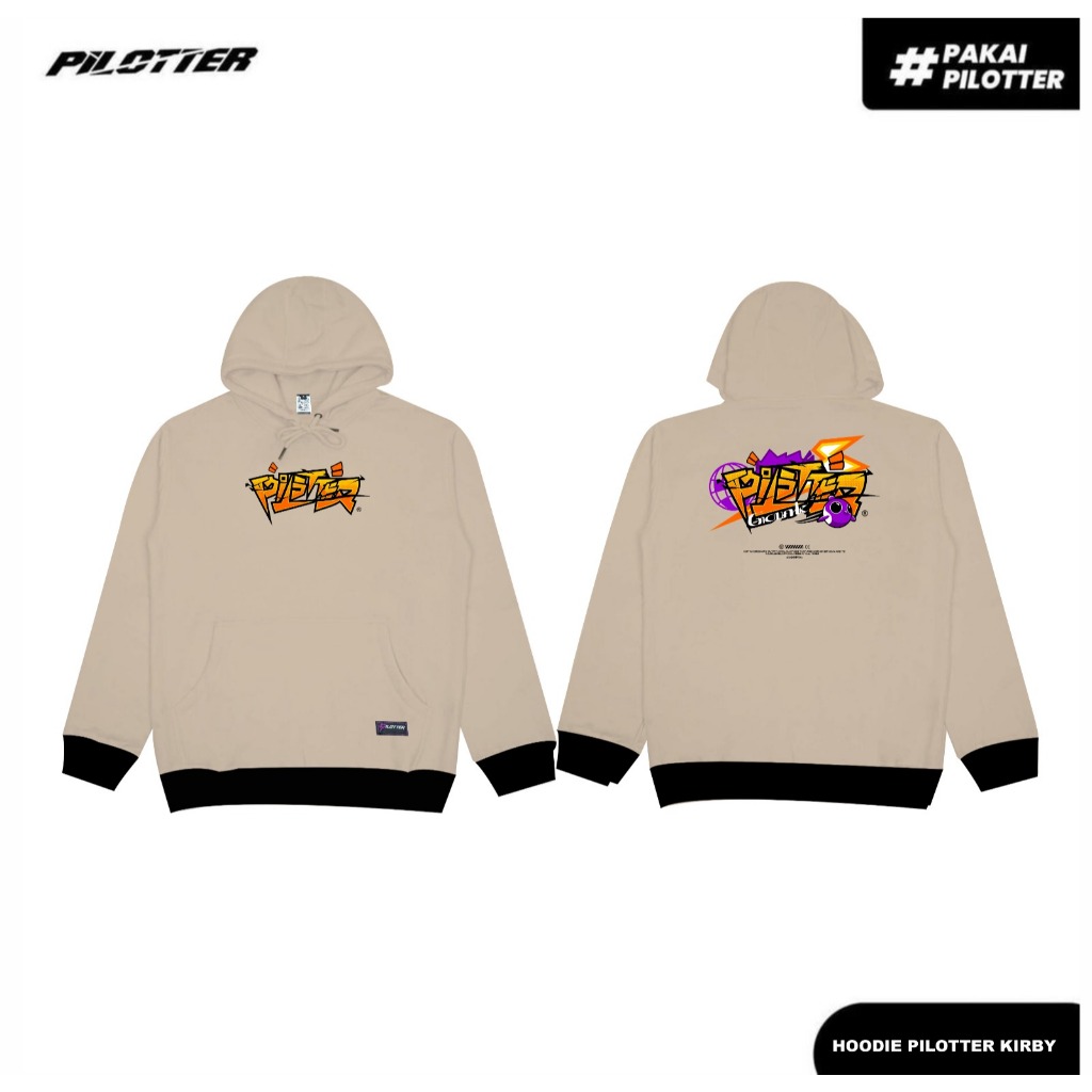 HOODIE PILOTTER KIRBY ORIGINAL FREE STIKER HOODIE PILOTTER UNISEX