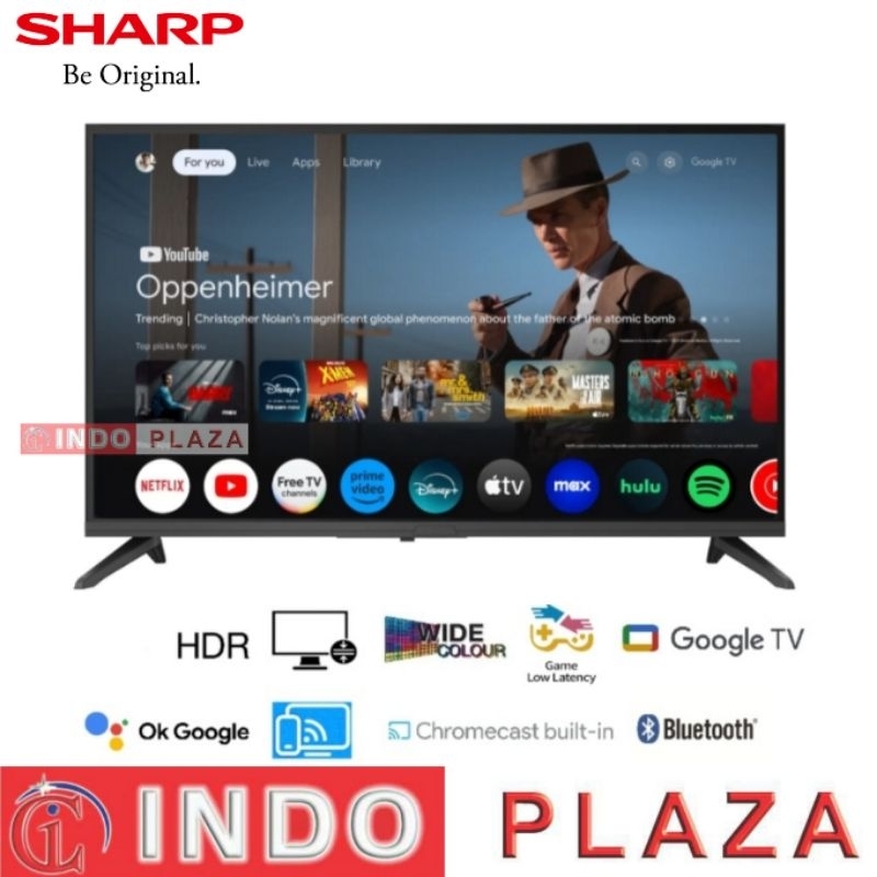 TV SHARP 43 FHD GOOGLE TV 2T-C43GH3000i (INSTANT MOTOR)