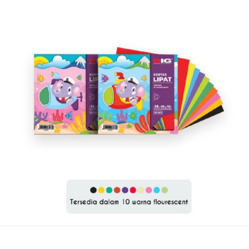 

KERTAS ORIGAMI BIG DOUBLE / BOLAK BALIK UKURAN 14 X 14 (ISI 50 LEMBAR)