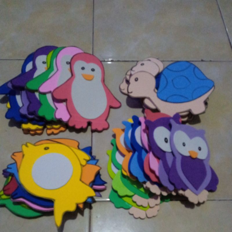 

Hiasan Dinding kelas bentuk HEWAN busa eva