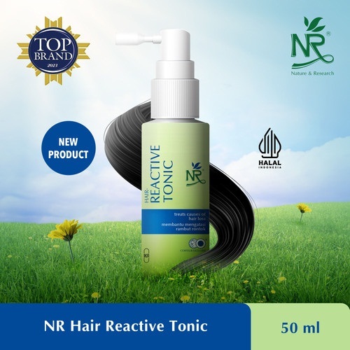 NR Reactive Tonic 50ml - Hair Tonic Untuk Rambut Rontok Parah