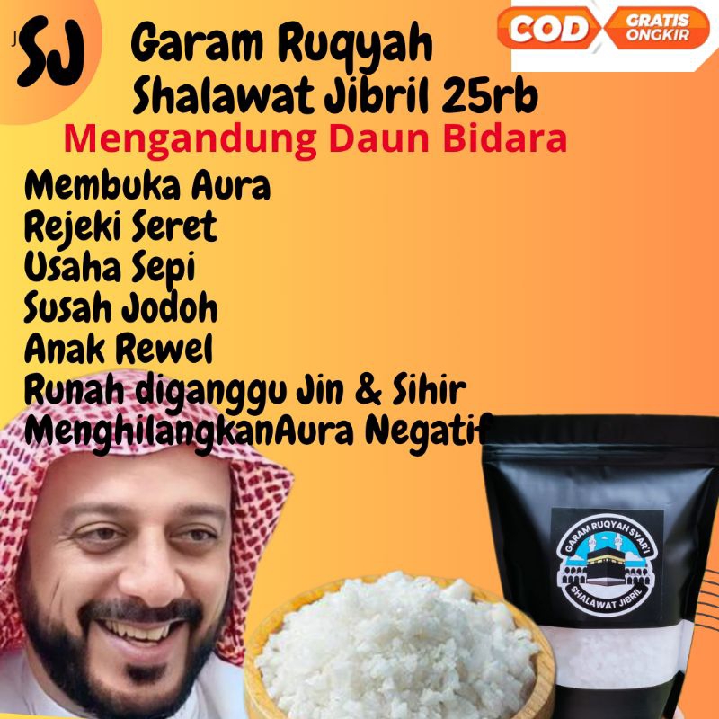 

Saya menjual Garam Ruqyah Shalawat Jibril Asli Original 100%, Garam Ruqyah Shalawat Jibril 500 gram Untuk Mandi, Garam Ruqyah Untuk Membuka Aura, Rezeki,Jodoh, Karir, Usaha Dan penangkal dari Sihir, Pelet dan iImu Hitam