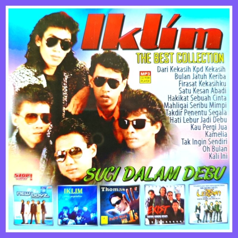 Kaset MP3 Audio Musik 159 Lagu Pop Malaysia IKLIM - NEW BOYZ Album Pilihan Terpopuler