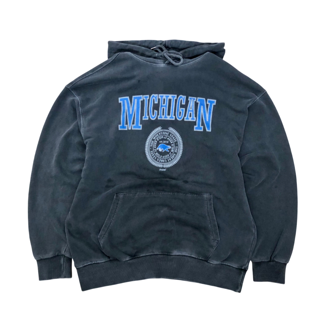 TRAVEL (michigan) Pigment Hoodie