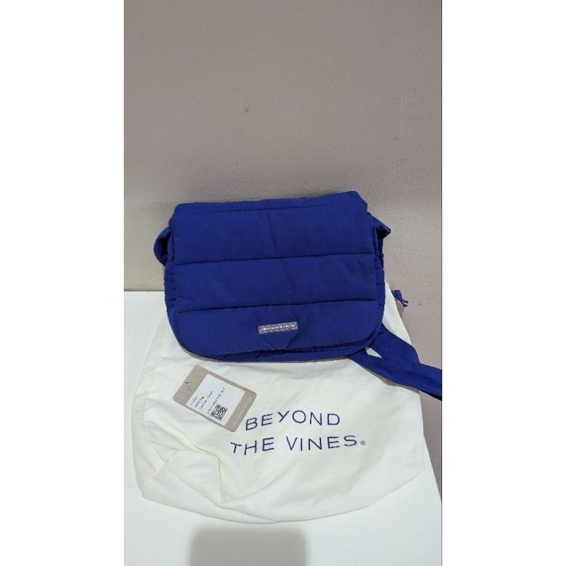 preloved - BTV Poofy Bag Cobalt Blue