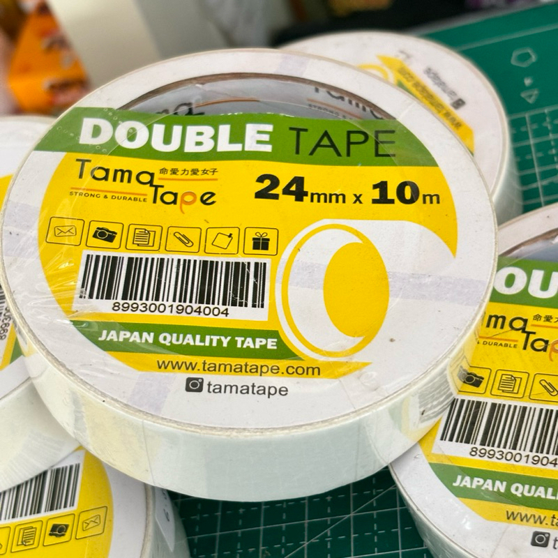 

Isolasi Double Tape Tama 24 mm x 10m