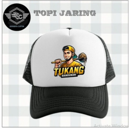 Topi TUKANG BANGUNAN