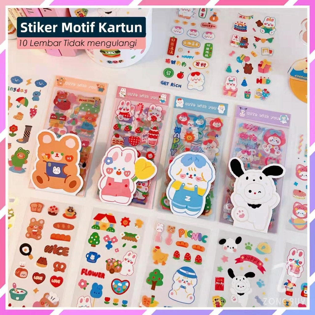 

Stiker kartun anak-anak