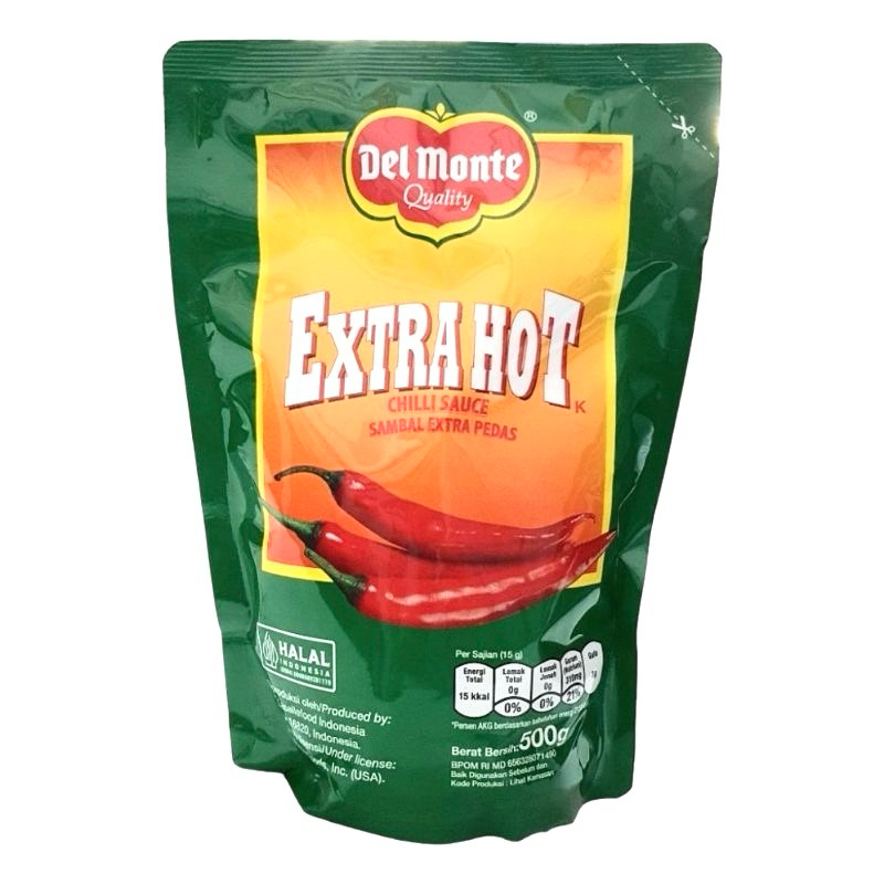 

Del Monte Saus Sambal Extra Hot 500g