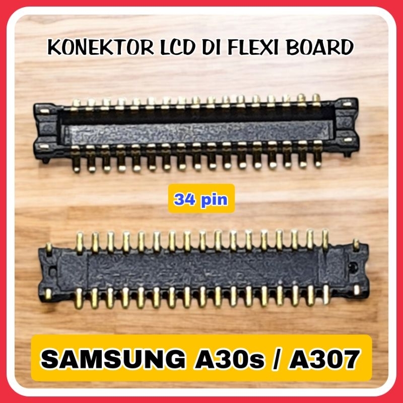 konektor lcd di flexi board samsung A30s / A307
