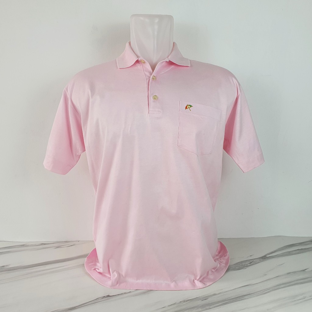 Baju Kaos Polo ARNOLD PALMER Pink - Size M - Lebar Dada 52 cm - Original 100%