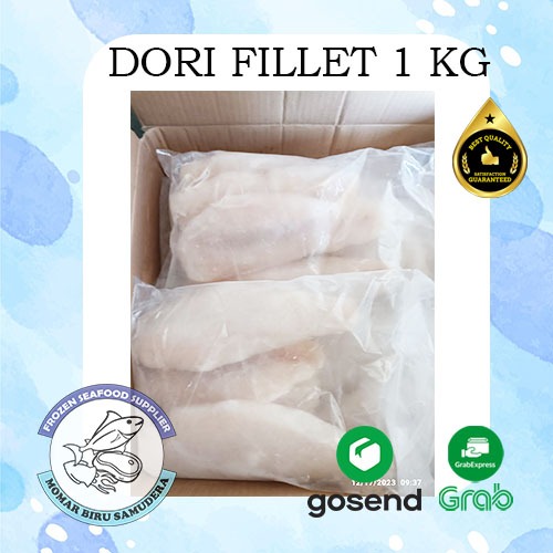 

RB Dory Fillet 1kg / Ikan Dory Fillet 1kg/ Dori ikan