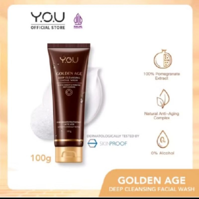 YOU BeautyGolden Age Deep Cleansing Facial Wash