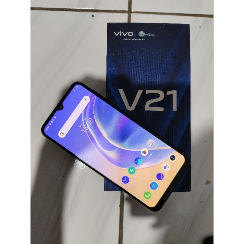 Vivo v21 4g 8/256 fullset