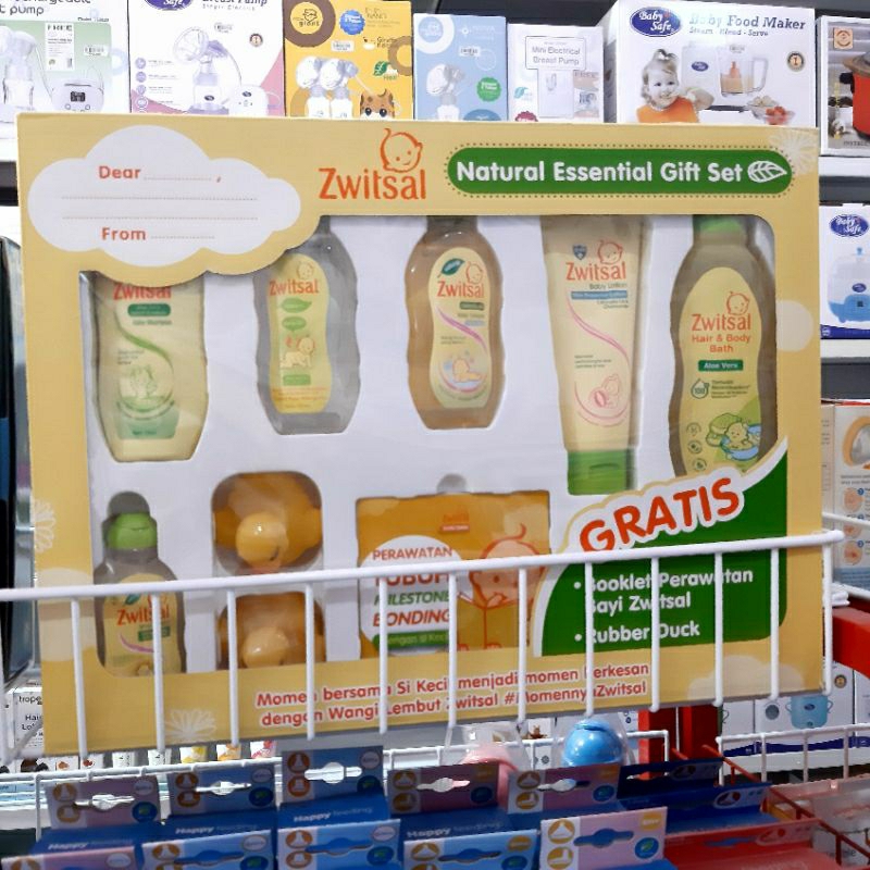 ZWITSAL NATURAL ESSENTIAL GIFT SET/ZWITSAL GIFT SET/ZWITSAL SABUN BAYI/ZWITSAL PERLENGKAPAN BAYI