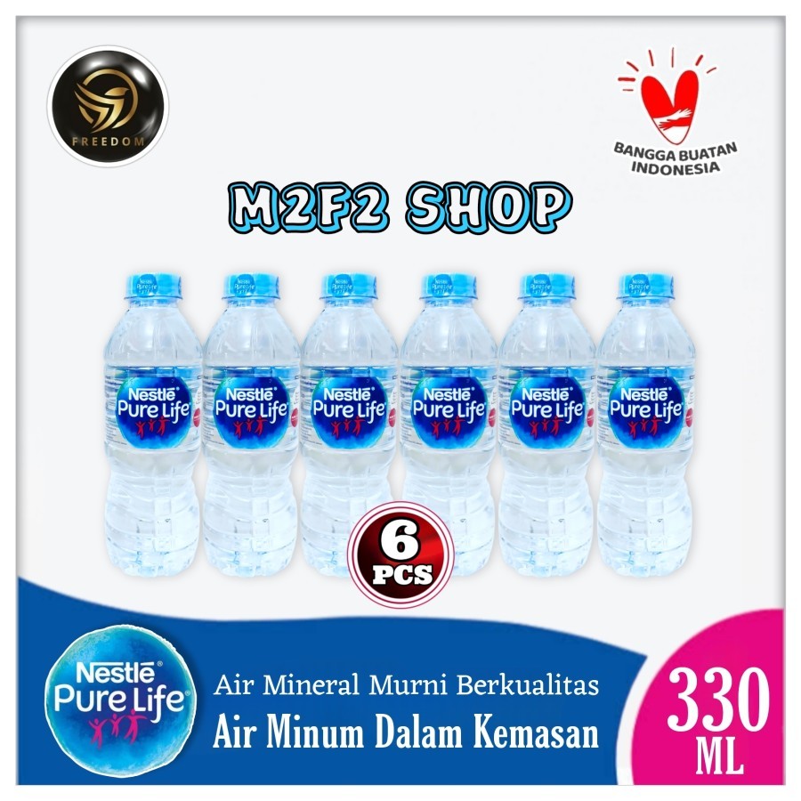 

Air Mineral Nestle Pure Life Botol Mini Pet - 330 ml (Kemasan 6 Pcs)