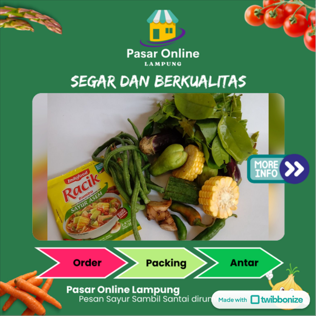 

Paket Sayur Asem - Pasar Online Lampung