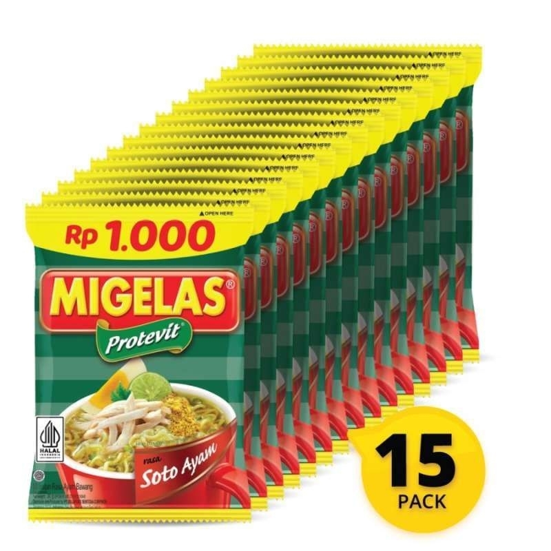 

MIGELAS SOTO AYAM RENCENG ISI 15 SACHET