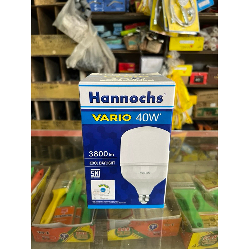 Bola Lampu LED Hannochs Vario 40 Watt Bohlam Lampu LED Hannochs Cahaya Putih