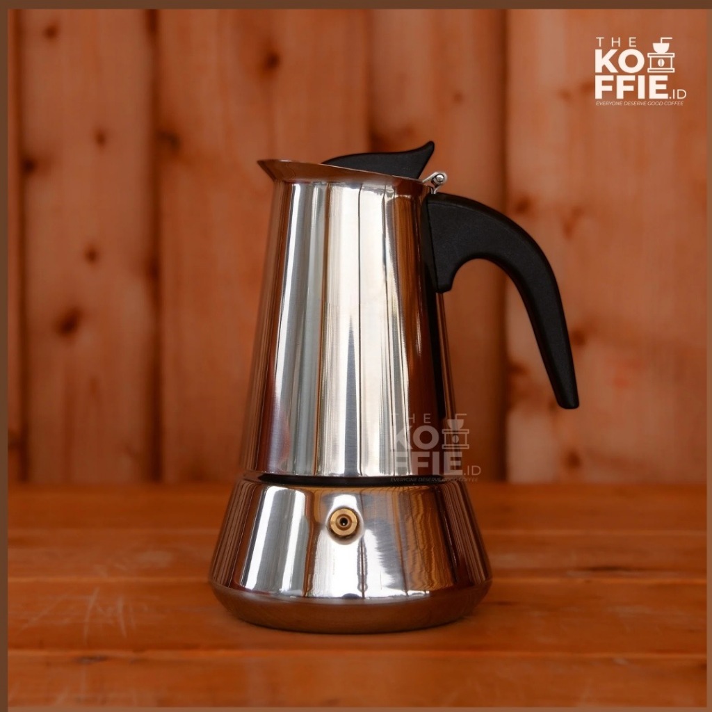FREE mystery Gift Moka pot Stainless Steel 100 ml espresso based kopi susu mokapot mokapott mokapot 