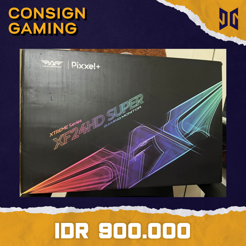 Armaggeddon Pixxel+ Xtreme XF24HD Super 23.8" Monitor Gaming FHD IPS 144Hz
