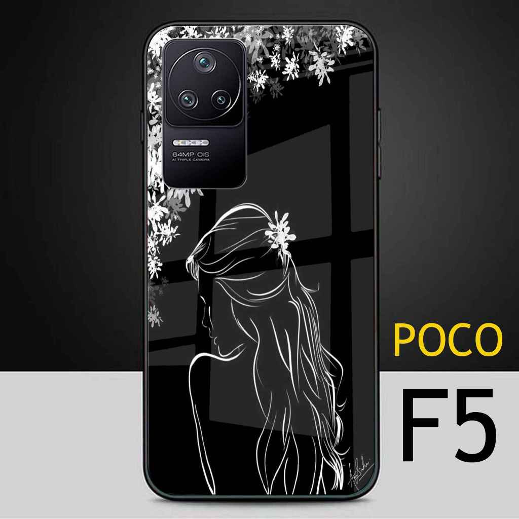 Softcase Glass Kaca POCO F5 - Casing Hp  POCO F5 - Case Hp POCO F5  - Softcase  POCO F5 - S131