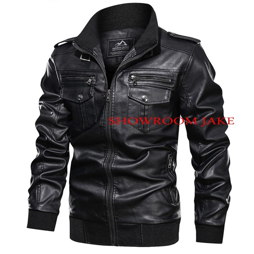 JAKET KULIT PRIA/ JAKET KULIT MOTORAN/ JAKET KULIT SINTETIS/ JAKET UNISEX/ JAKET MOTORAN/ JAKET GULI