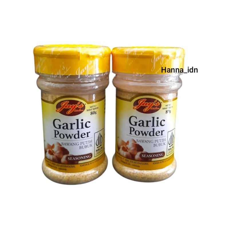 

Jays Garlic Powder 80gr / Jays Bawang Putih Bubuk