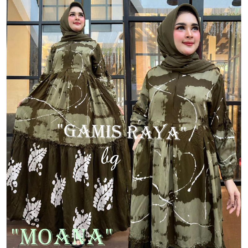 Gamis Raya Twill Moana bg Collection