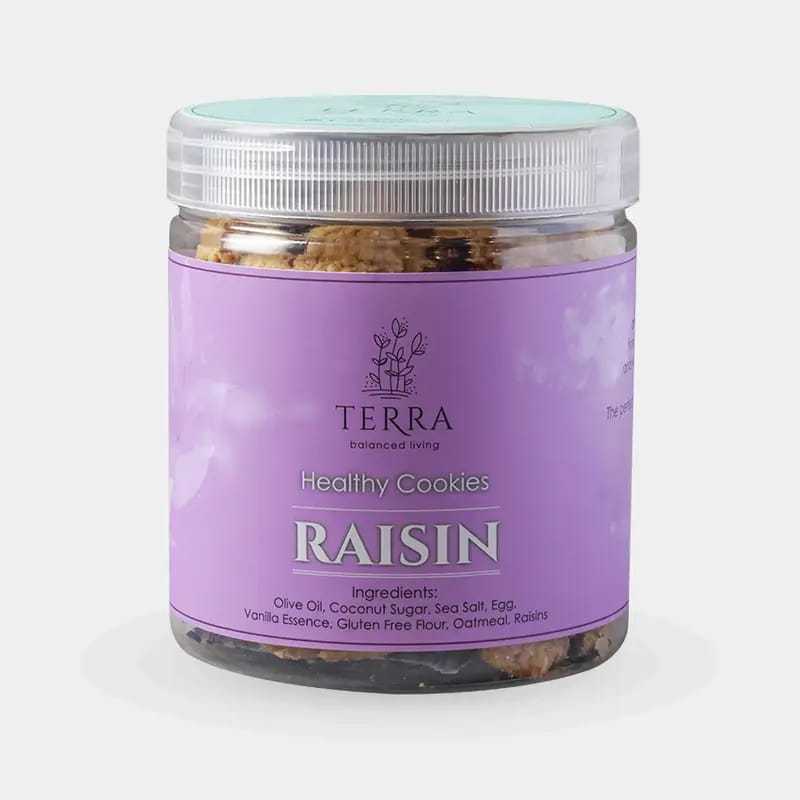 

Terra Healthy Cookies Raisin Jar