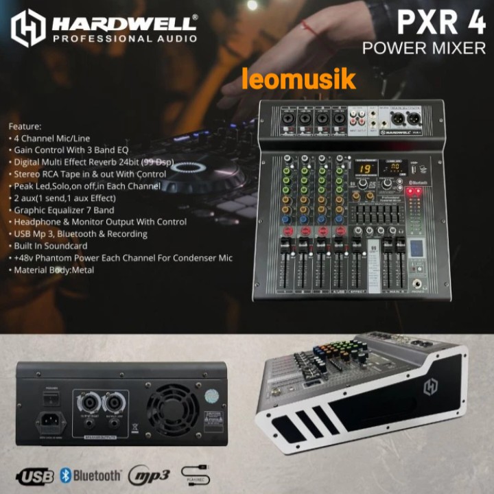 Hardwell Power Mixer PXR 4