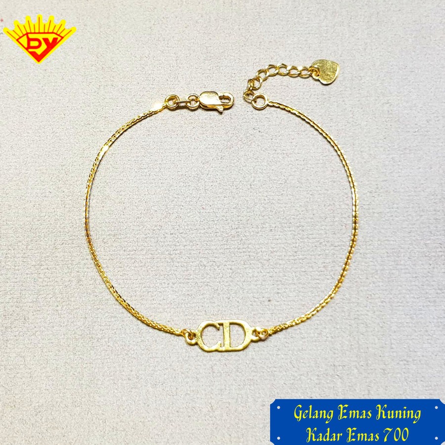 Gelang Rantai Emas Kuning Kadar Emas 700