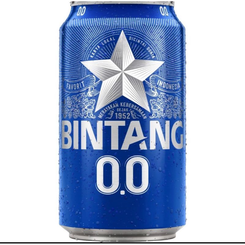 

Bintang Zero 0% softdrink kaleng 1pcs