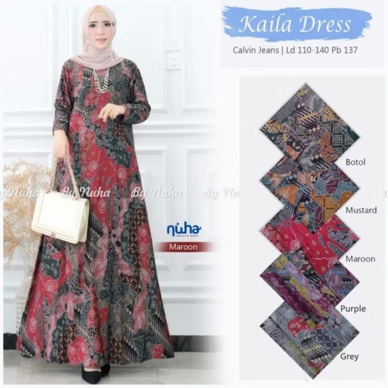 larissa dress jumbo maxi dress ori nuha gamis jumbo ld 130 140 xxxxl gamis ibu hamil gamis terbaru g