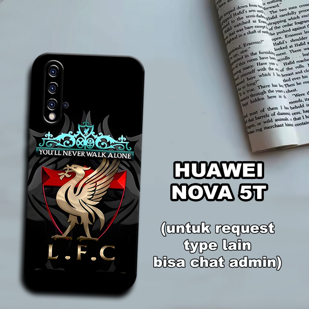 CC28/ Softcase karet lentur untuk huawei nova 5t /Motif bola/case huawei nova 5t/kesing huawei nova 