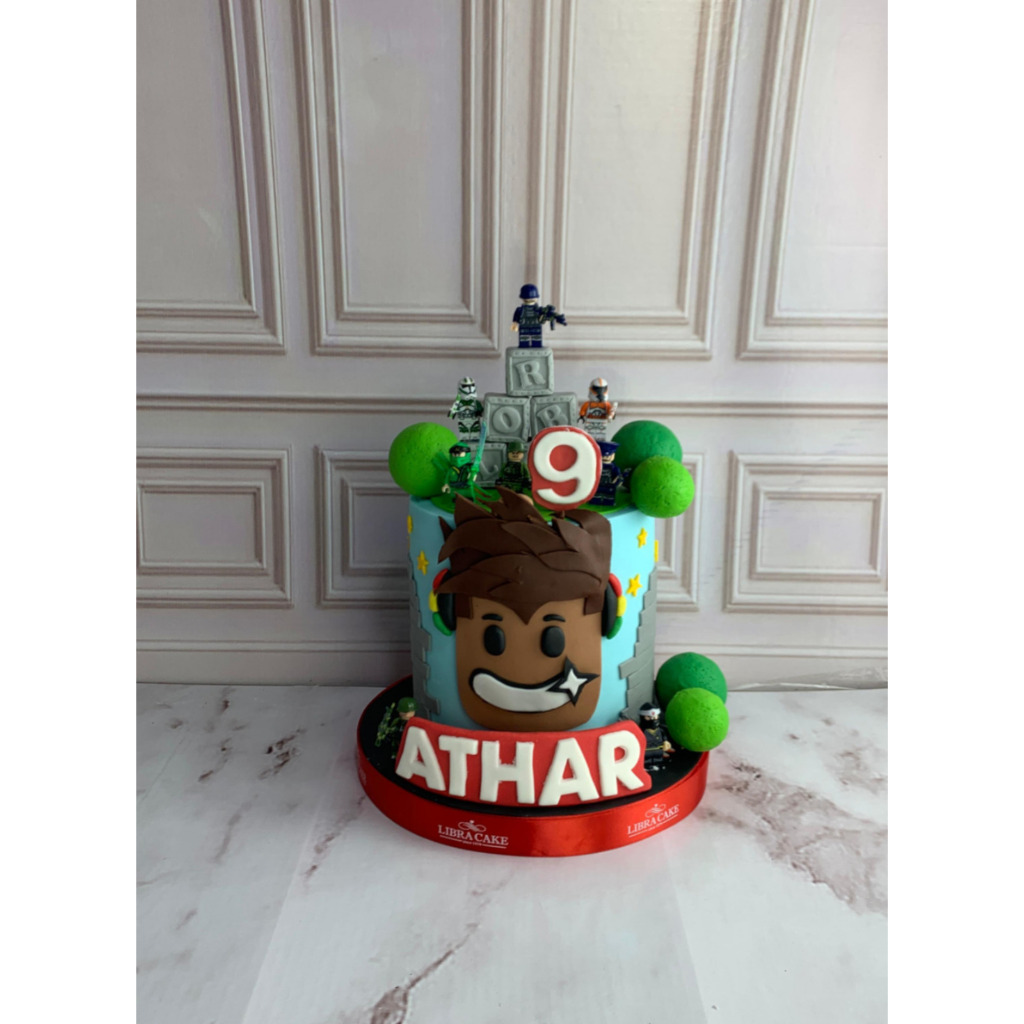 

Kue Ulang Tahun/Birthday Cake Tema Roblox/Kue Birthday