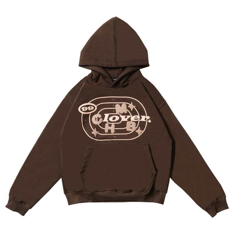 HOODIE CHAMBRE X 99 CLOVER CHOCOLATE